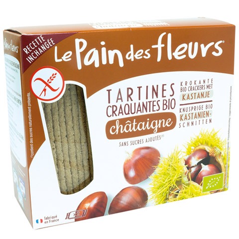 Le pain des fleurs Kastanje z.gluten bio 150g