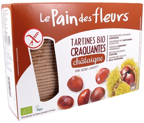 Le pain des fleurs Kastanje z.gluten bio 300g