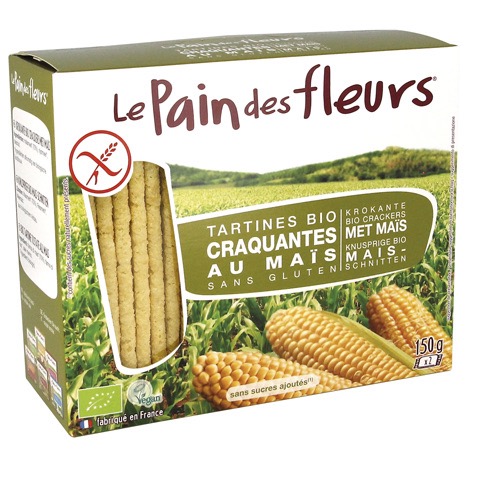 Le pain des fleurs Maïs-rijst z.gluten bio 150g