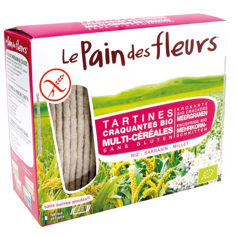 Le pain des fleurs Meergranen z.gluten bio 150g