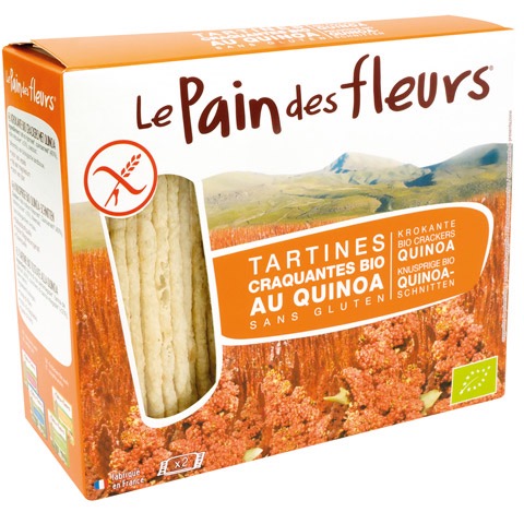 Le pain des fleurs Quinoa z.gluten bio 150g