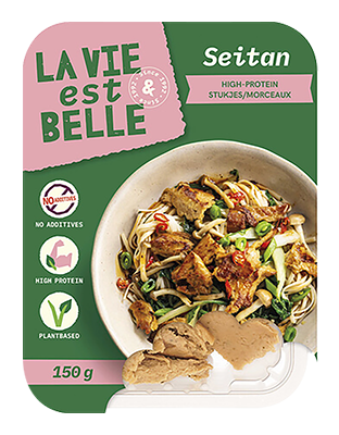 La vie est belle Seitan stukjes bio 150g