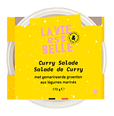 La vie est belle Curry salade bio 170g