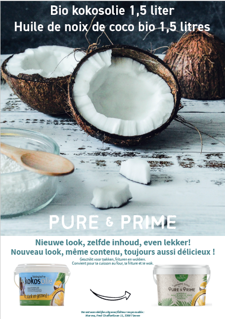 Marma Kokosolie - Pure & prime flyer NL/FR