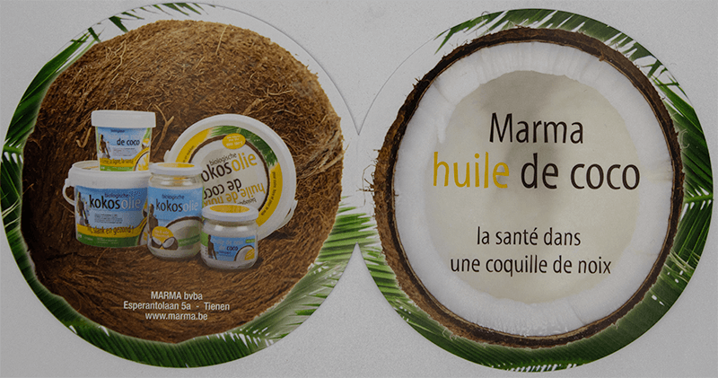 Marma Kokosolie folder FR