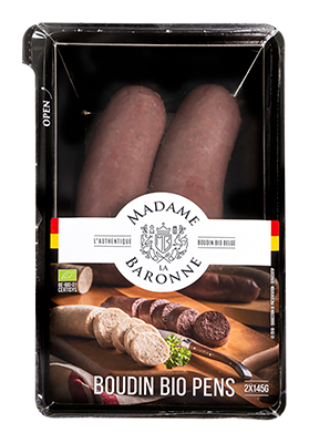 Madame La Baronne Zwarte pens bio 2x145g