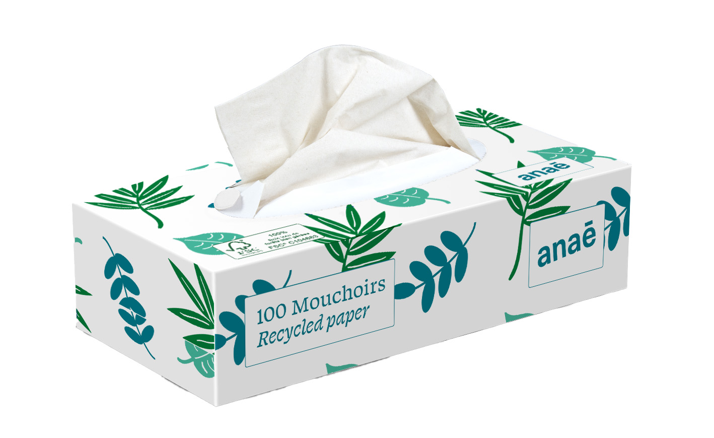 Anae Doos met 100 tissues