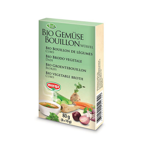 Morga Groentebouillon blokjes 80g