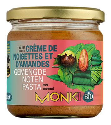 Monki Gemengde notenpasta bio mz 330g