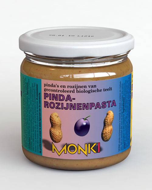 Monki Pinda-rozijnenpasta bio 330g