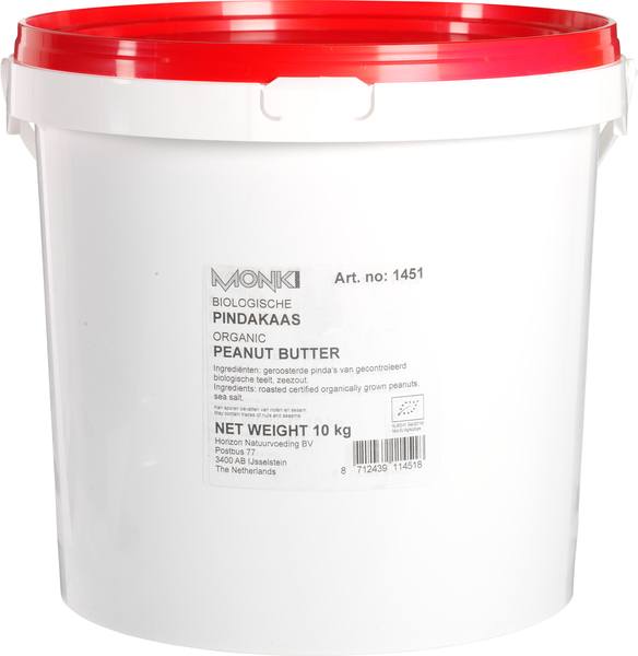 Monki Pindakaas bio 10kg