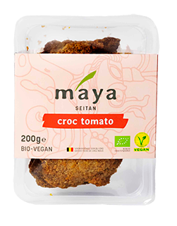 Maya Seitan croc tomato per 2 bio 200g