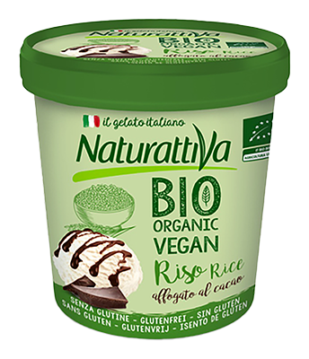 Naturattiva Rijstijs vanille/chocolade glutenvrij bio 300g