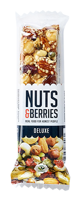 Nuts & berries Energy bar deluxe bio 40g
