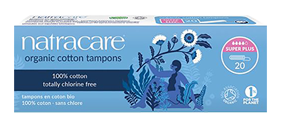 Natracare Tampons katoen super plus 20st
