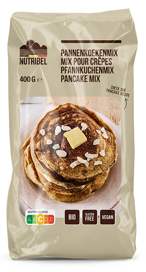 Nutribel Pannenkoekenmix bio & glutenvrij 400g