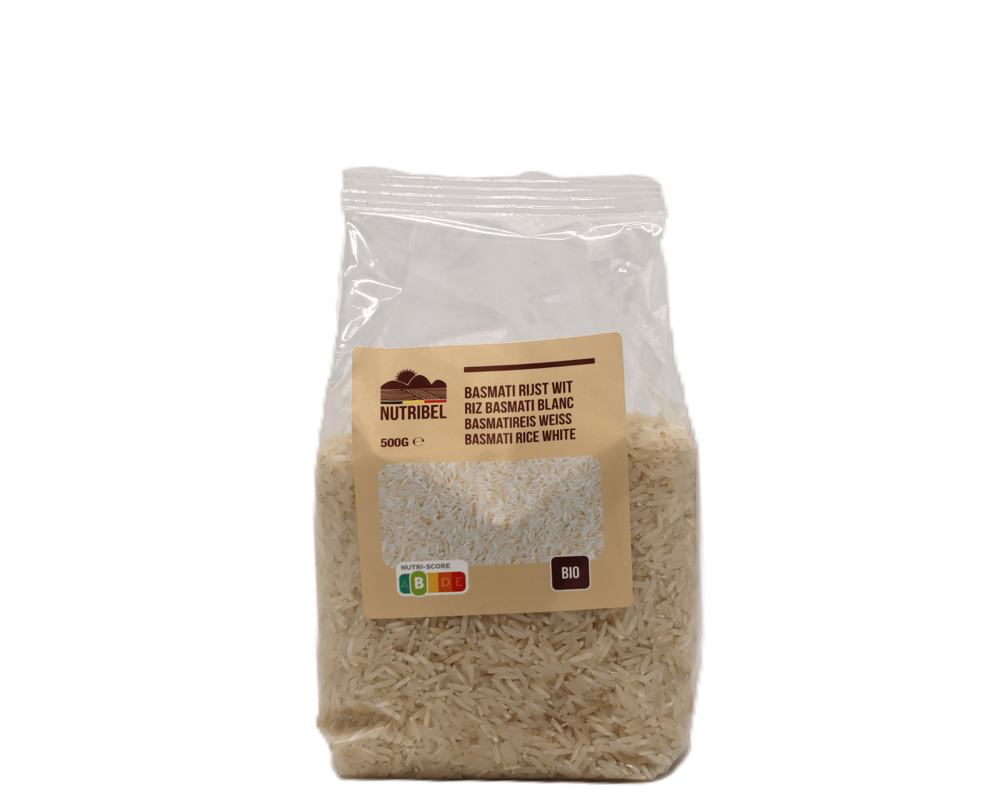 Nutribel Basmati rijst wit bio 500g