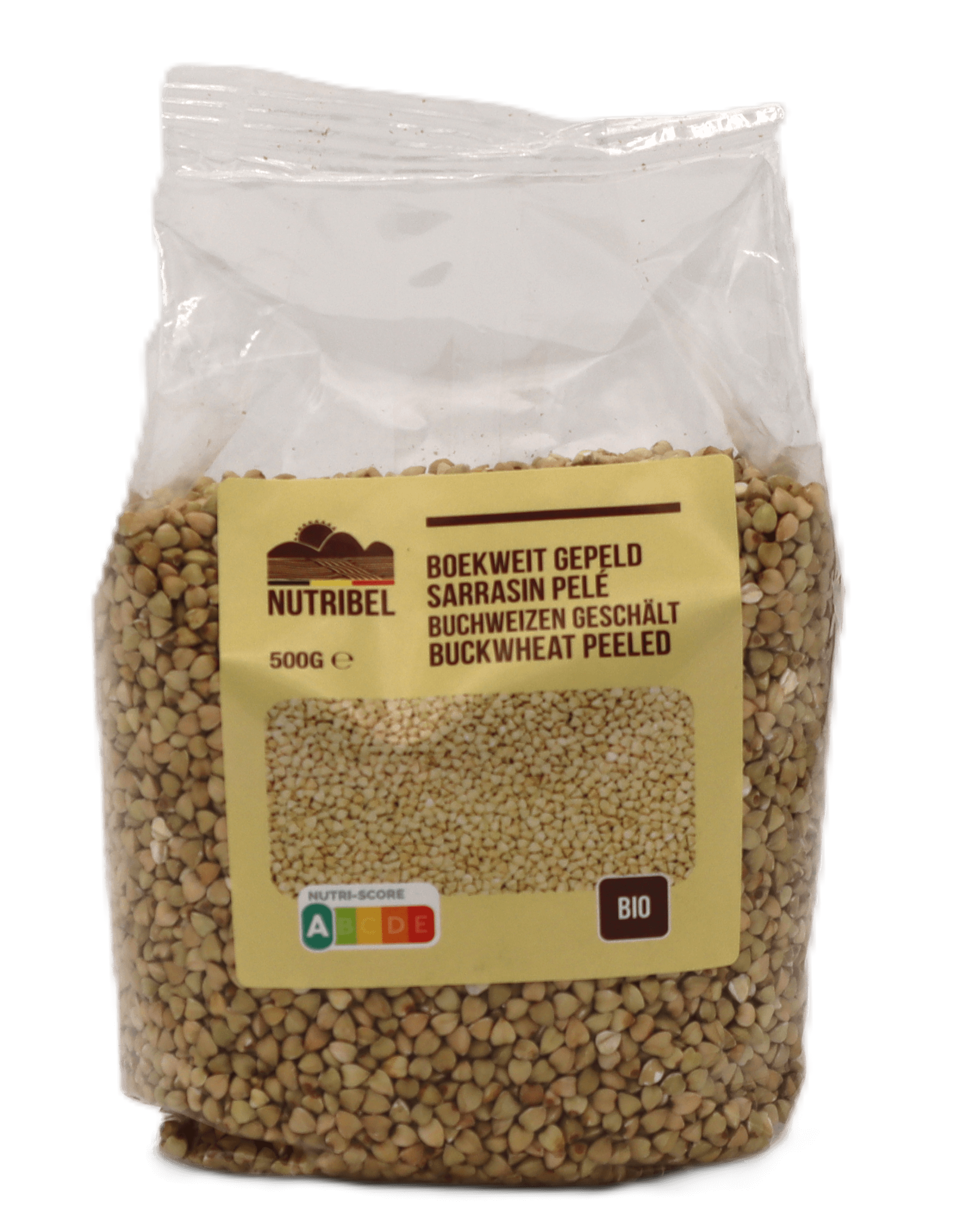 Nutribel Boekweit gepeld bio 500g
