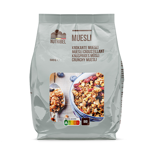 Nutribel Krokante superfood muesli bio 500g