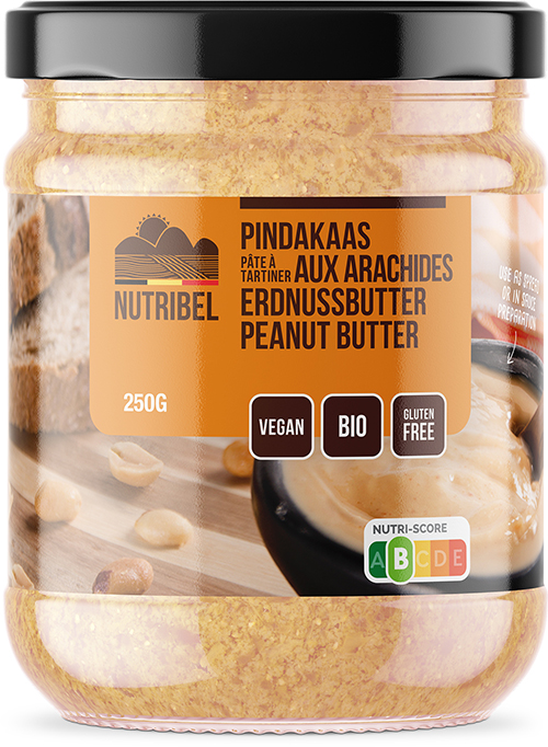Nutribel Pindakaas bio 250g