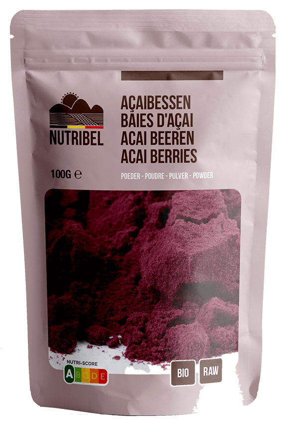 Nutribel Açaibes poeder bio & raw 100g