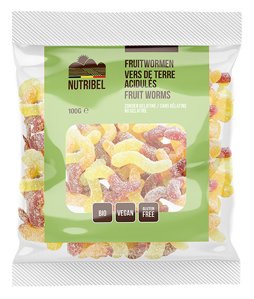 Nutribel Fruitwormen bio 100g