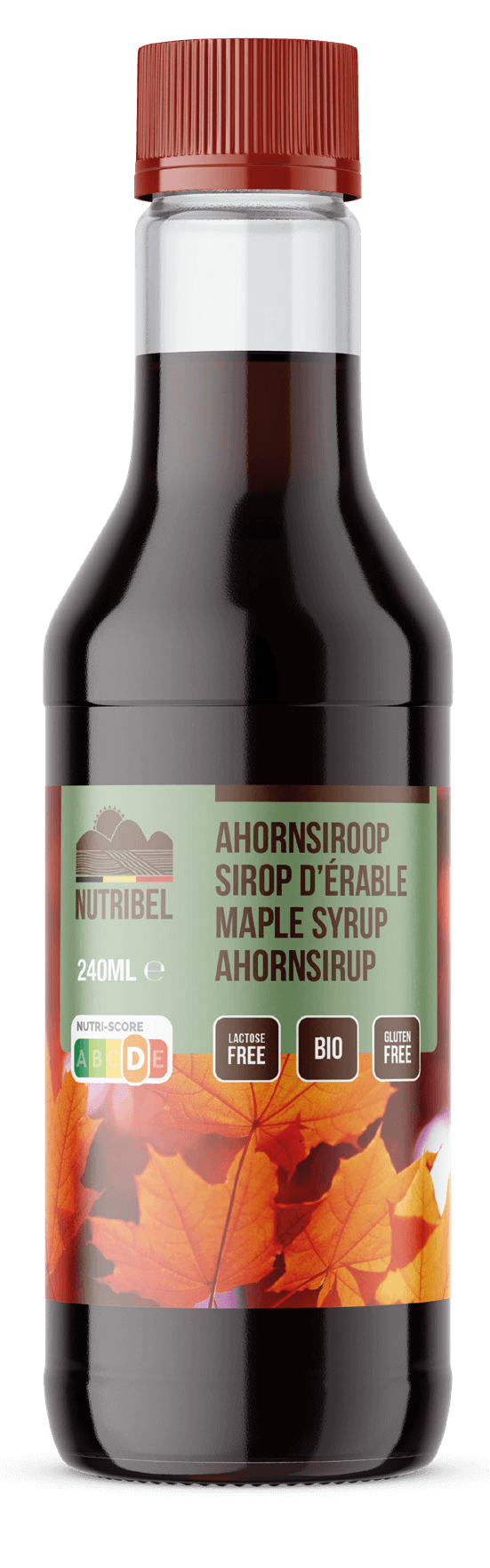 Nutribel Ahornsiroop graad C bio 240ml