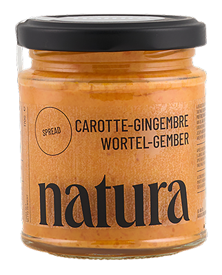Natura Spread wortel-gember bio 170g