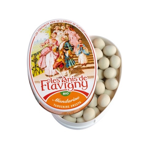 Flavigny Mandarijn bonbons bio 50g