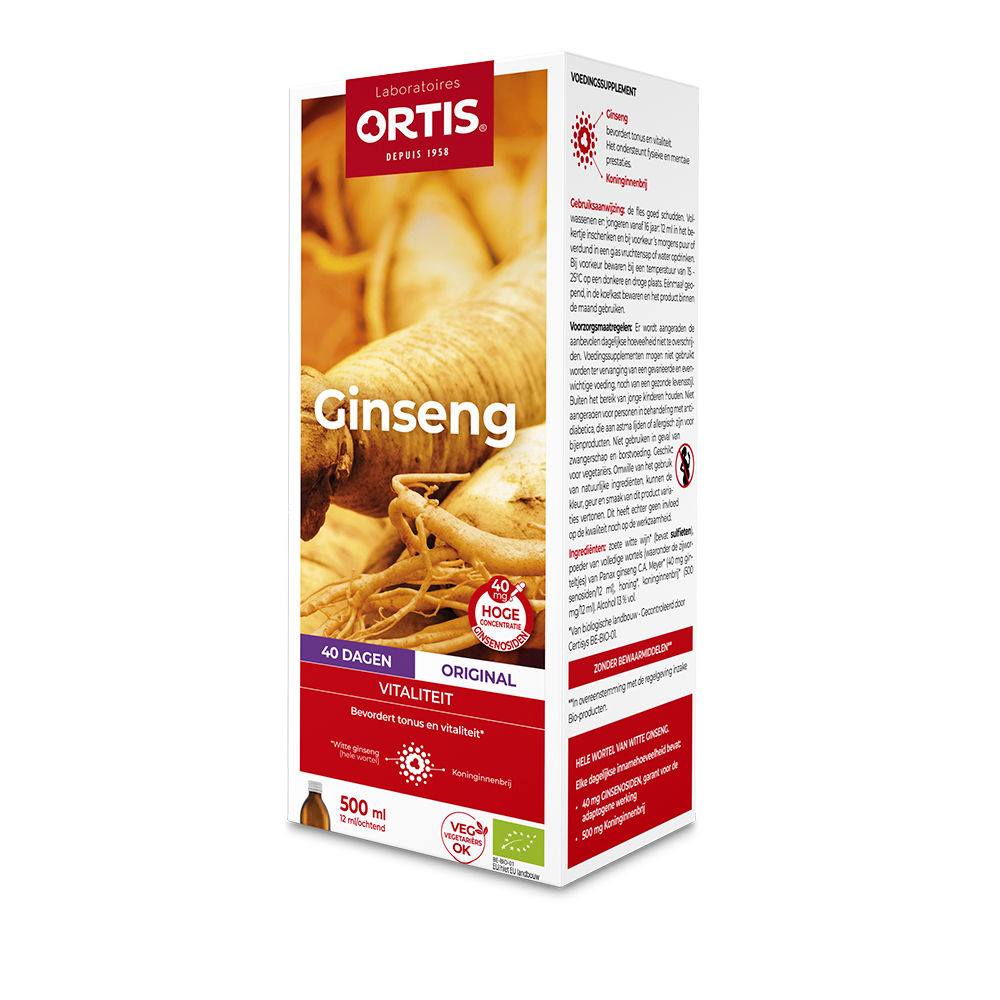 Ortis Ginseng bio 500ml PL33/162