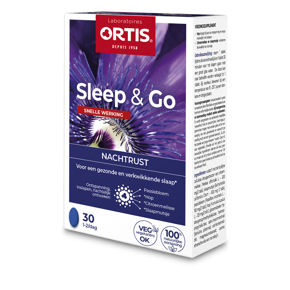 Ortis Sleep & Go 30tabletten
