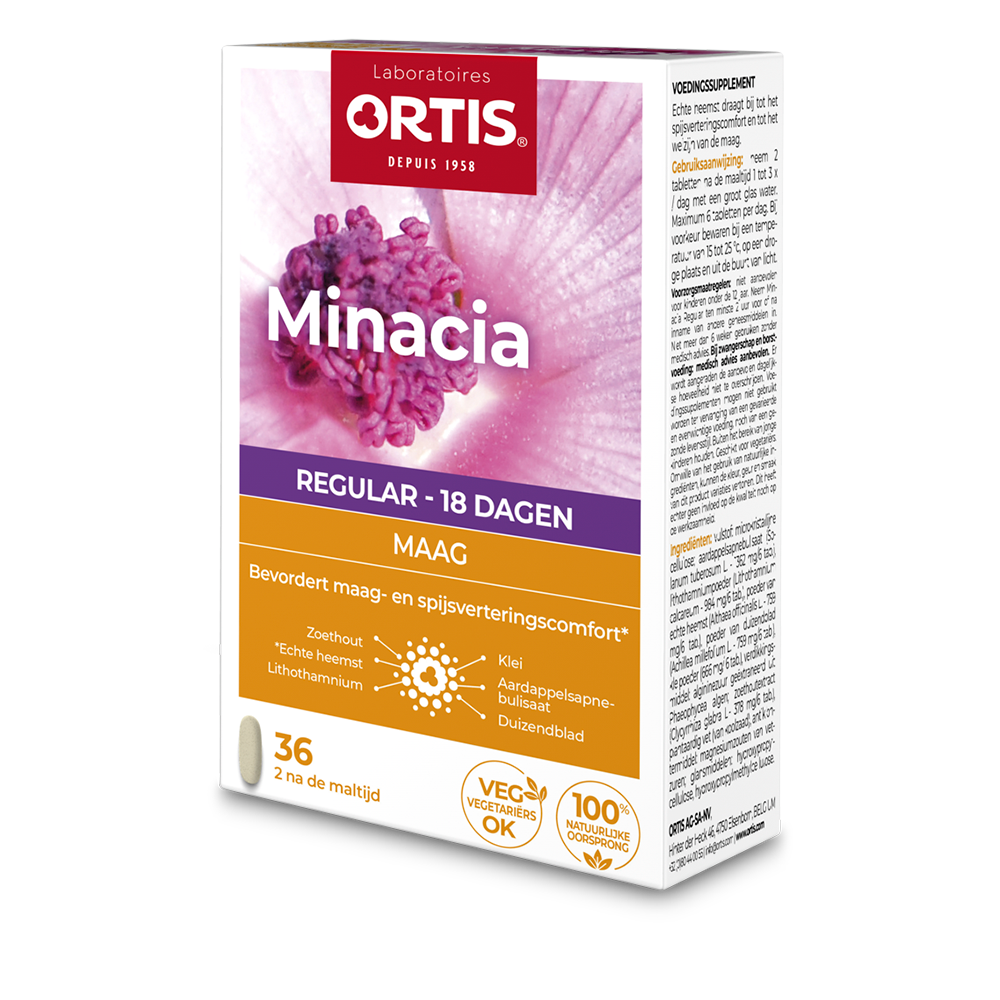 Ortis Minacia regular 36tabl PL33/59