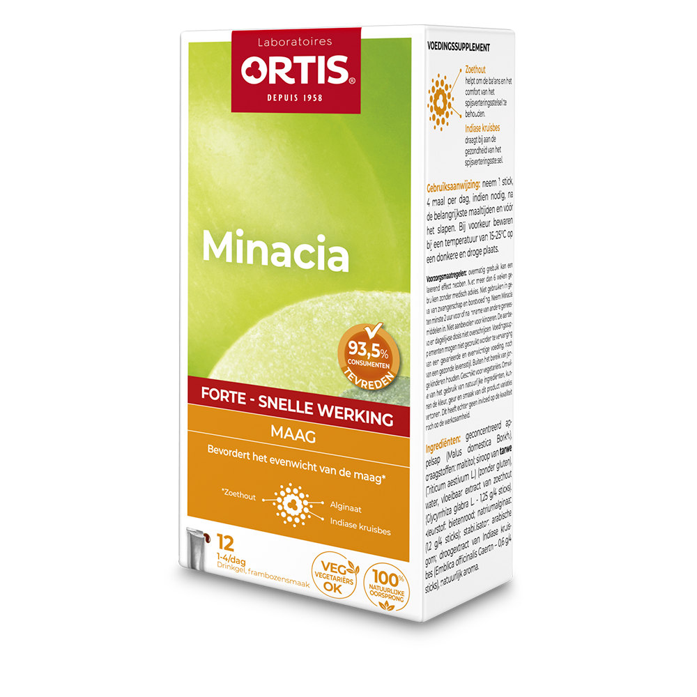 Ortis Minacia forte gel stick 12x12g