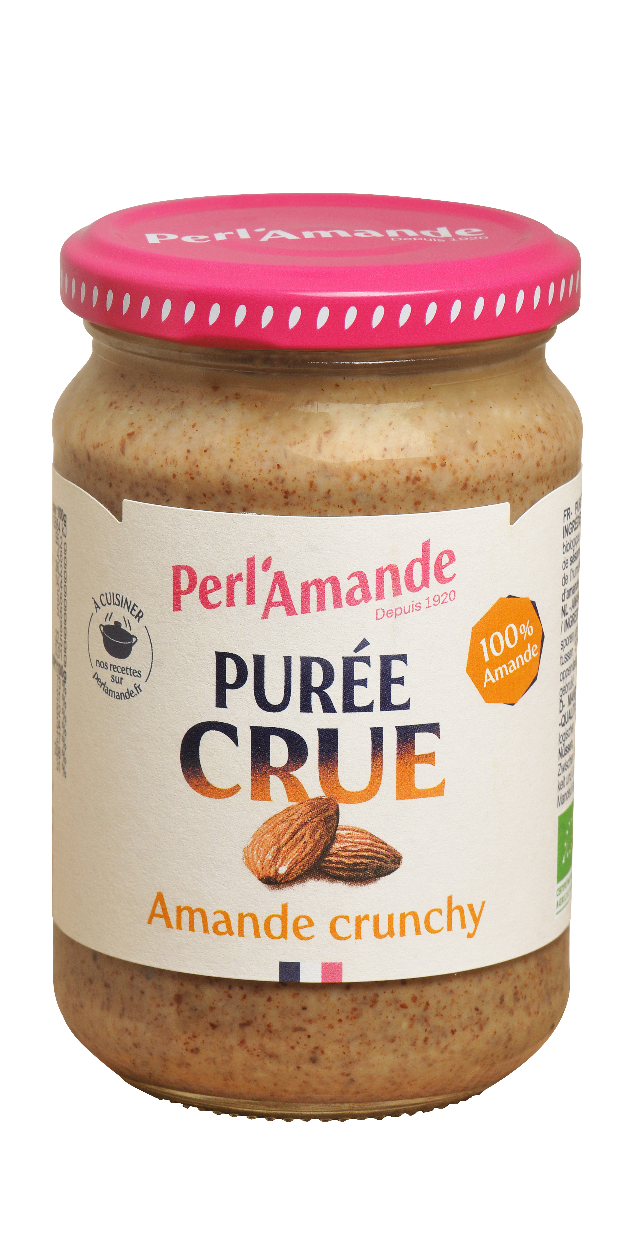 Perl'amande Amandelpasta crunchy bio 300g