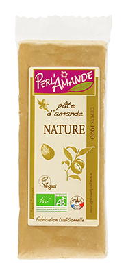 Perl'amande Amandelreep wit bio & raw 200g