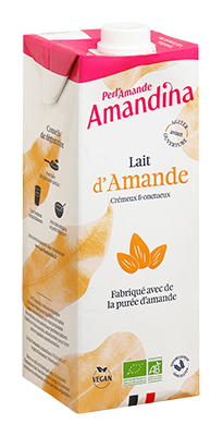 Perl'amande Amandelmelk natuur glutenvrij bio 1L