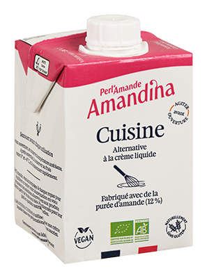 Perl'amande Amandel cuisine glutenvrij bio 200ml