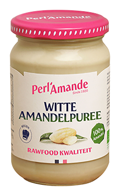 Perl'amande Amandelpuree wit glutenvrij bio & raw 300g