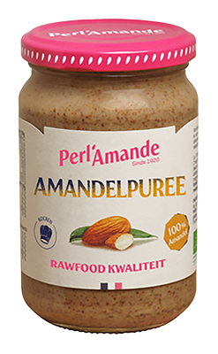 Perl'amande Amandelpuree compleet glutenvrij bio & raw 300g