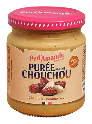 Perl'amande Puree de cacahuete façon chouchou bio 200g