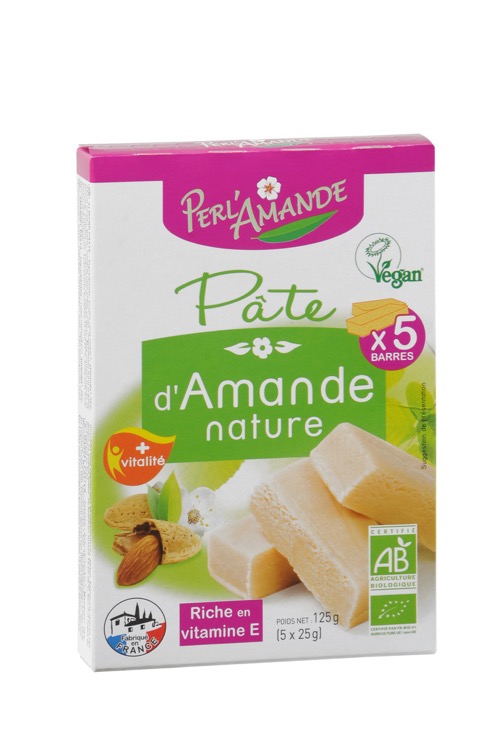 Perl'amande Amandelrepen natuur bio 5x25g