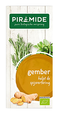 Piramide Gember bio 20 builtjes