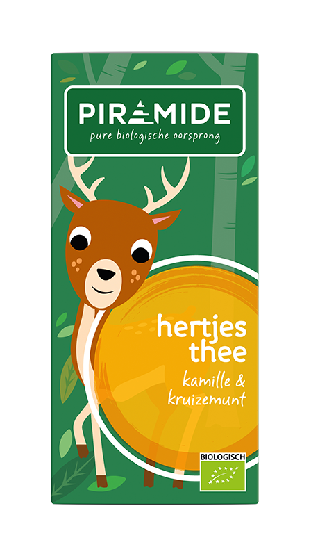 Piramide Hertjes thee bio 20 builtjes