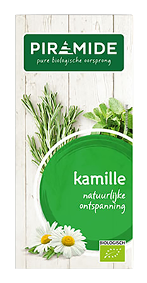Piramide Kamille thee bio 20 builtjes