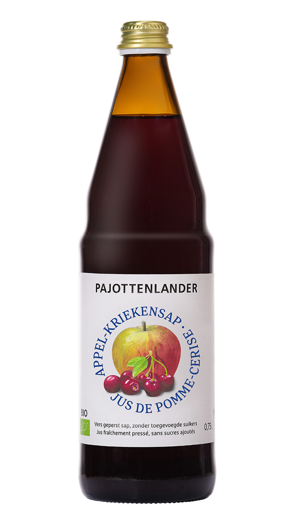 Pajottenlander Appel-kriekensap bio 0,75L