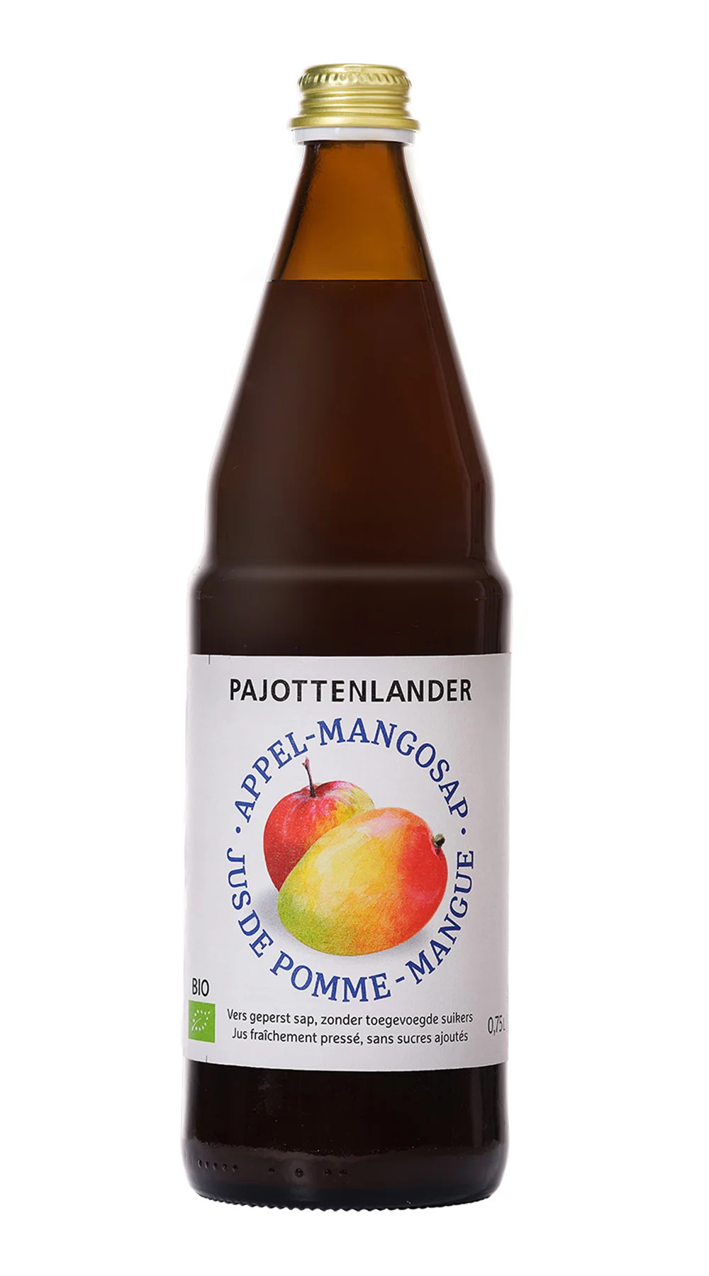 Pajottenlander Appel-mangosap bio 0,75L