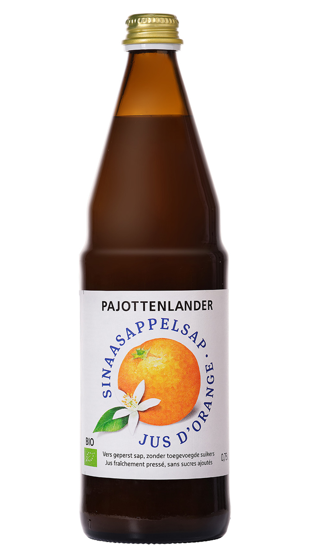 Pajottenlander Sinaasappelsap bio 0,75L