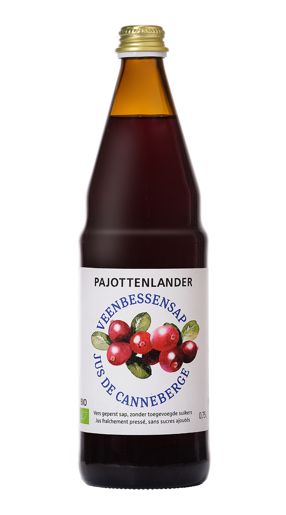 Pajottenlander Veenbessensap bio 0,75L