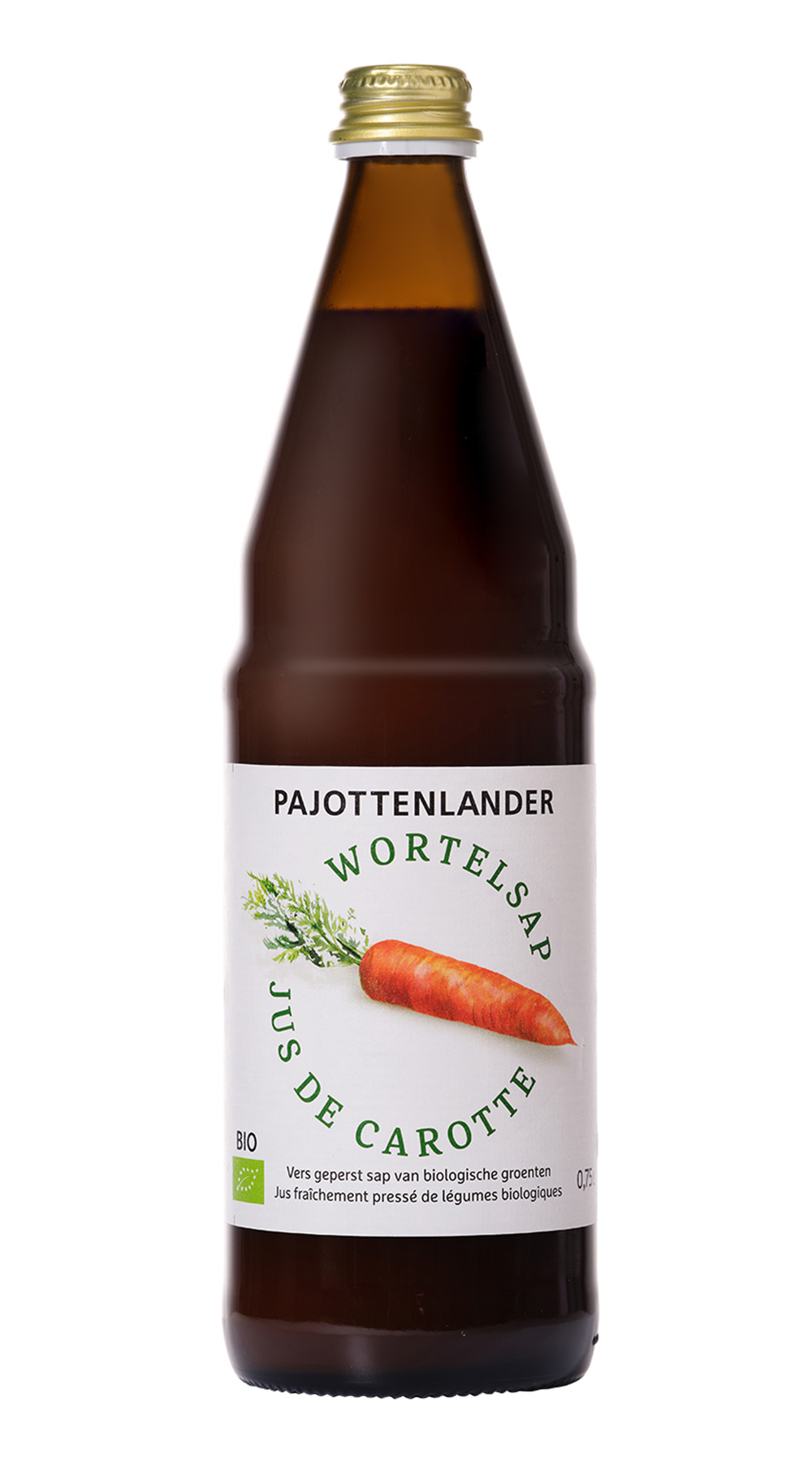 Pajottenlander Wortelsap bio 0,75L
