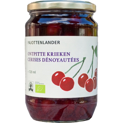 Pajottenlander Krieken in eigen sap bio 720ml